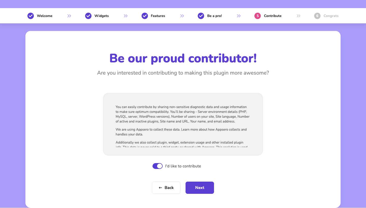 Installation 7 Contributor