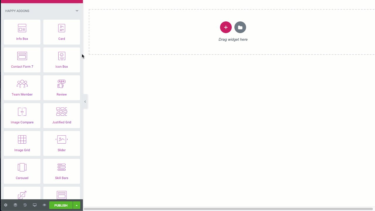 Using The Elements 2 How to Use Happy Addons Widget