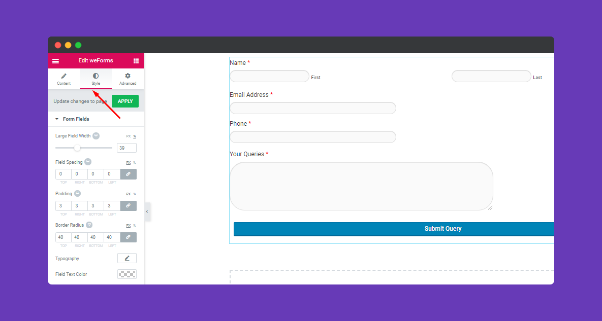 weForms 3 03. Adding weForm