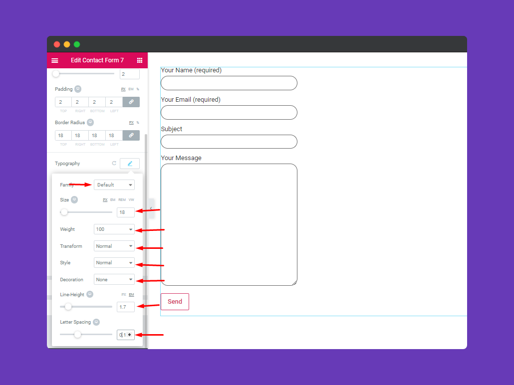 Contact Form 7 4 04. adding contact form