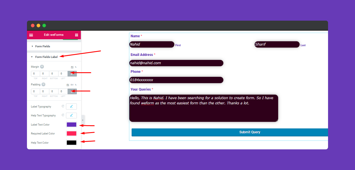 weForms 6 06. Adding weform