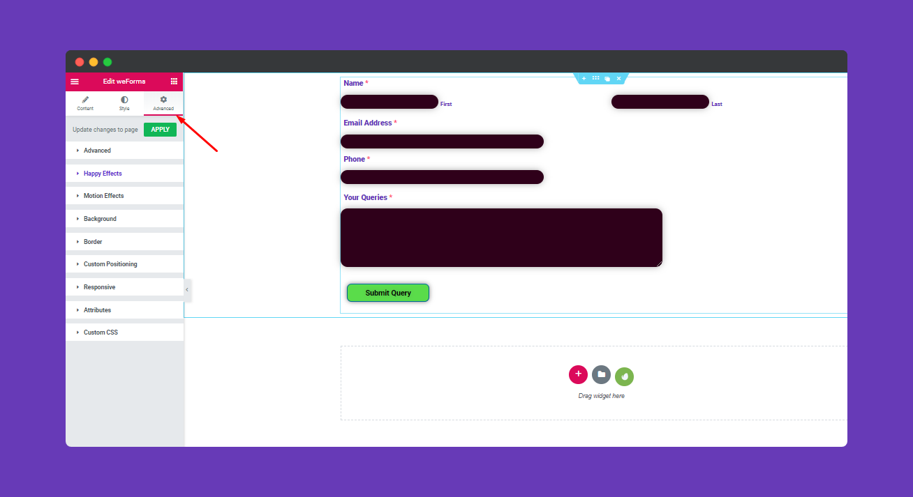 weForms 9 09. Adding weForm