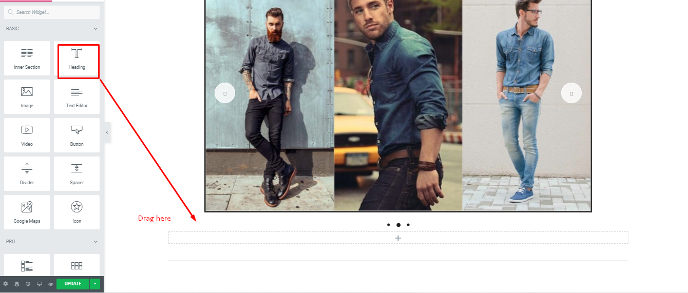How to Create Product Layout Designs with Elementor (Step-by-Step) 11 How to add header text