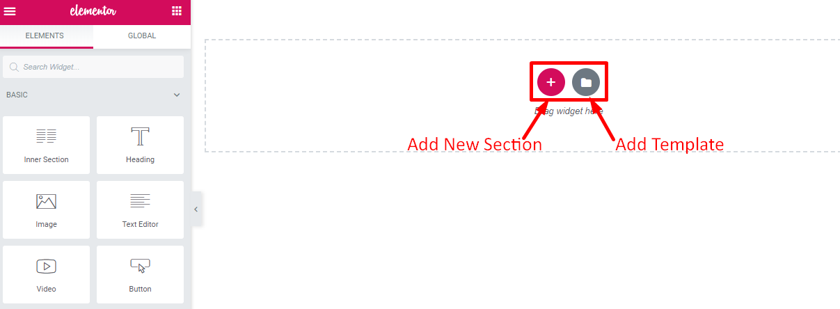 How To Use Elementor: An Easy Way To Get Started 21 add-new-section