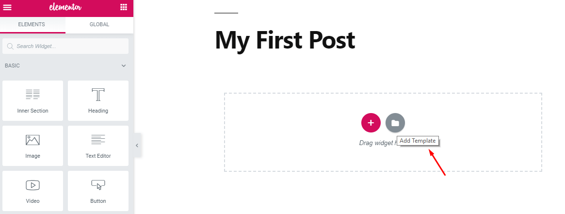 How To Use Elementor: An Easy Way To Get Started 13 how-to-use-elementor-add-template