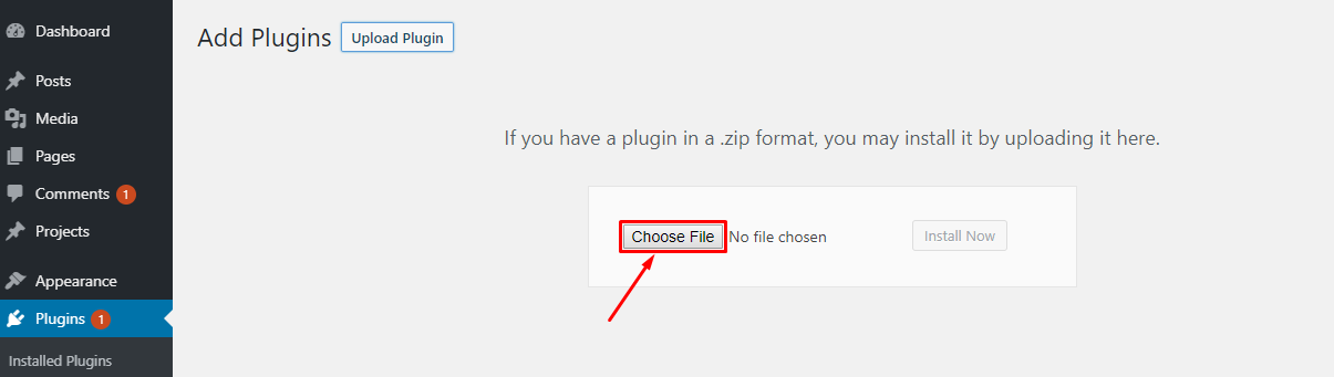 How To Use Elementor: An Easy Way To Get Started 6 choose-file-from-plugin