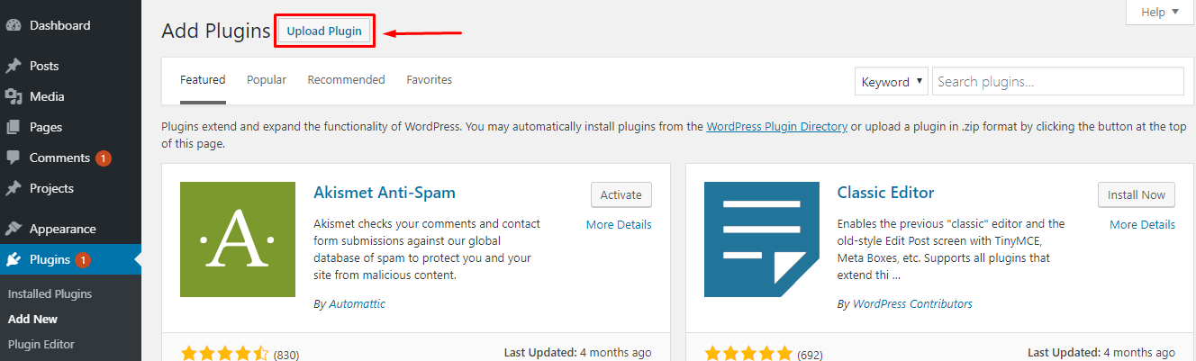 How To Use Elementor: An Easy Way To Get Started 5 how-to-use-Elementor-upload-plugin