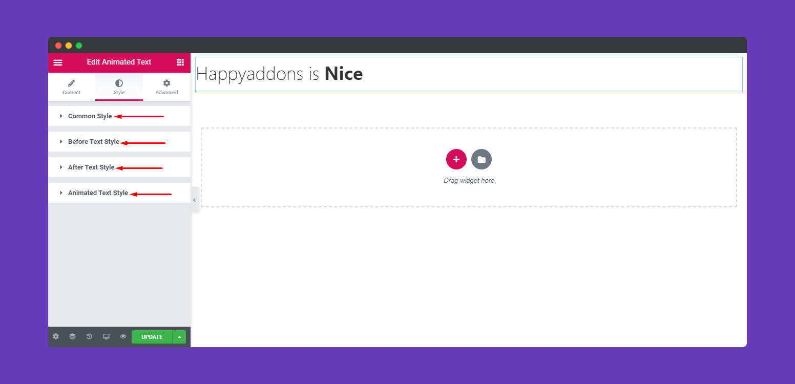 Animated Text 7 happy-addons
