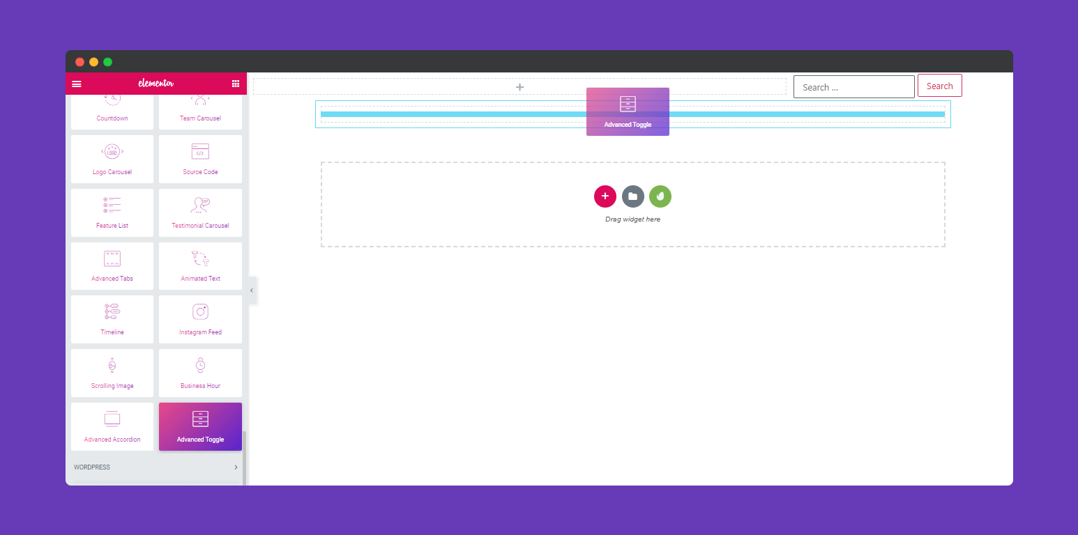 Advance Toggle 1 add Advanced Toggle