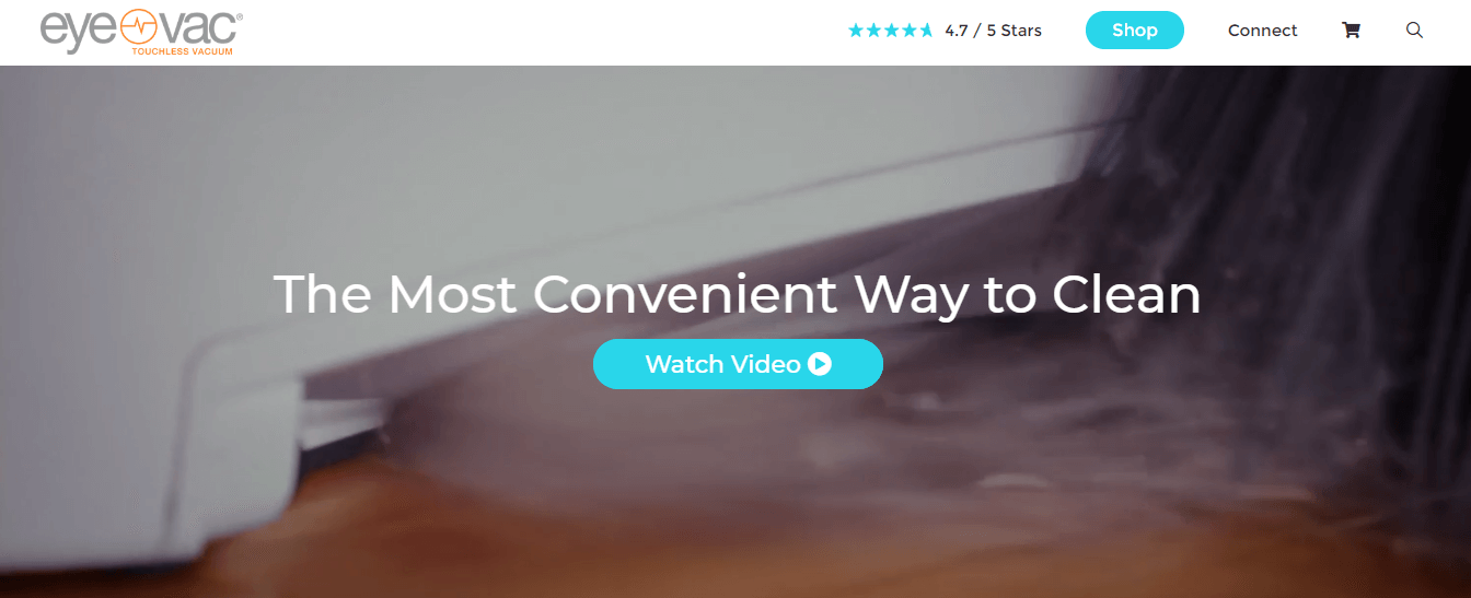 10 Amazing WooCommerce Sites Built With Elementor 4 Touchless Vacuum