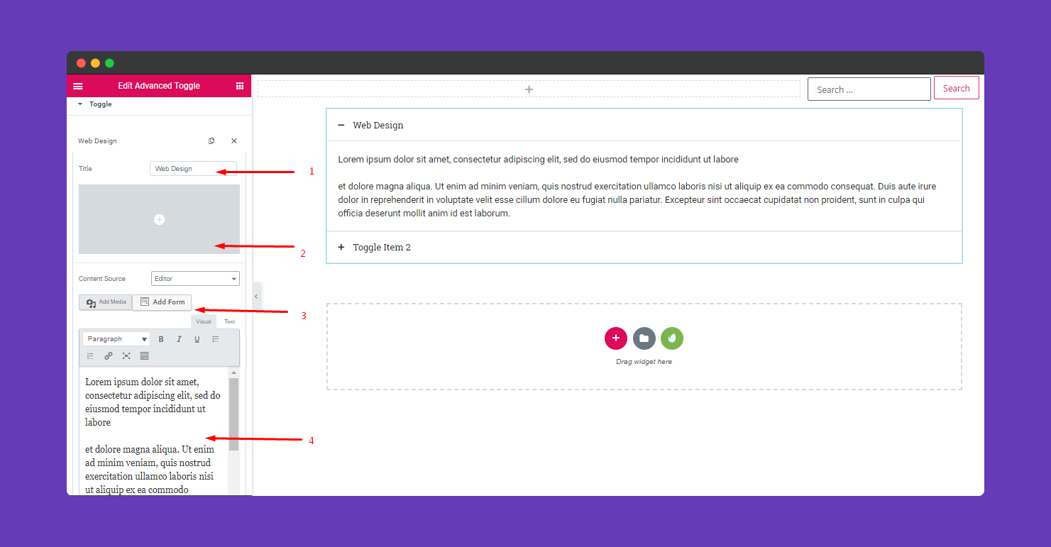 Advance Toggle 3 How to add Advanced Toggle
