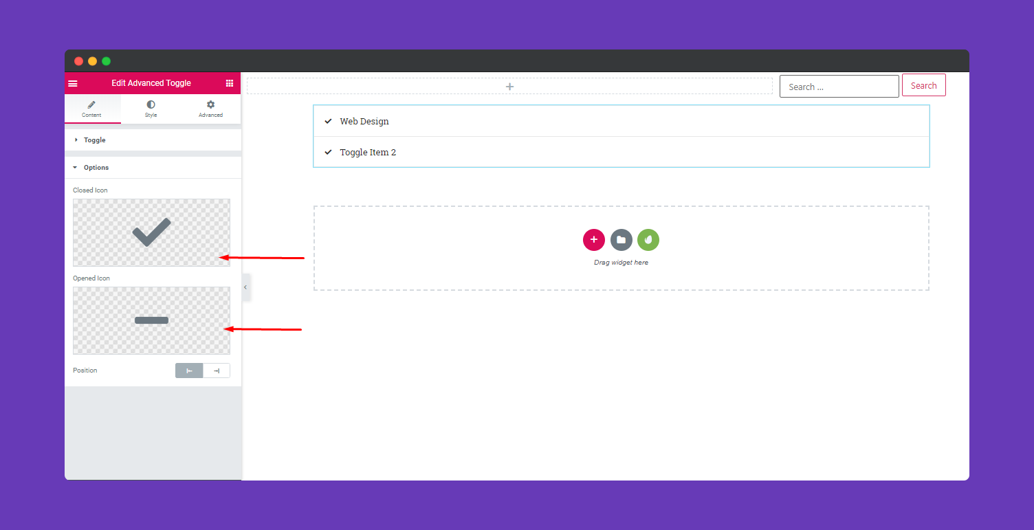 Advance Toggle 4 How to add Advanced Toggle