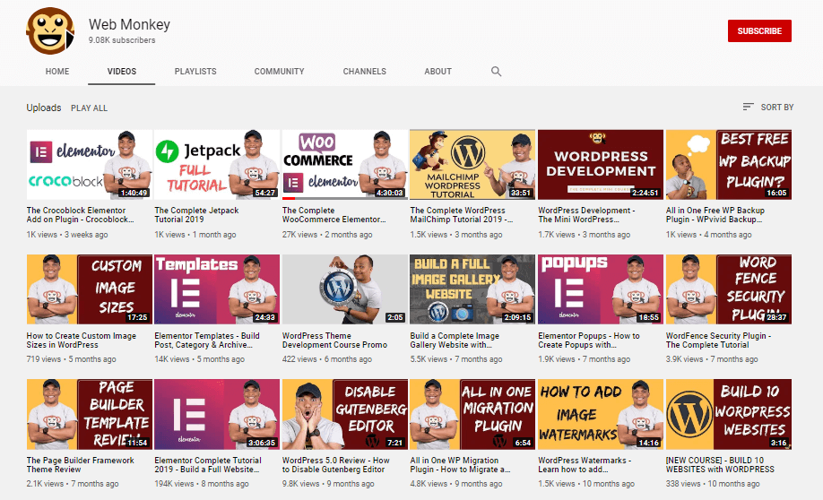Best Elementor YouTube Channels & Video Marketers You Should Follow Today 11 Elementor youtube channel