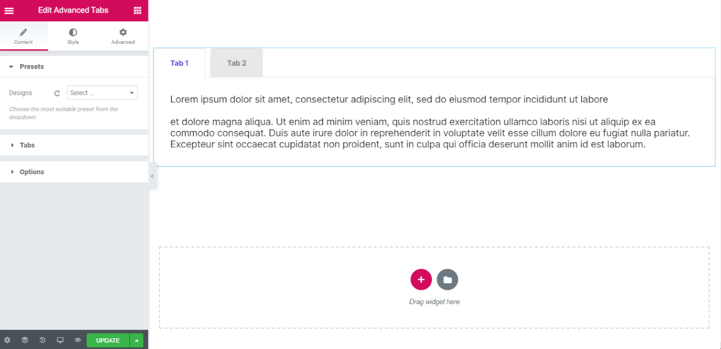 How to Create Tabbed Content in Elementor with Happy Addons 3 Add New Tabs to the Advanced Tab Widget of Elementor