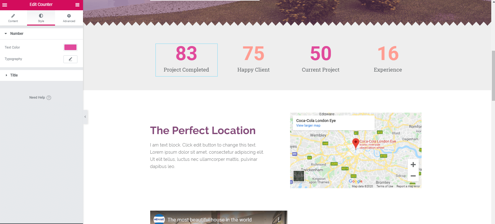 Build a Professional Website With Elementor and Happy Addons 10 Portfolio website