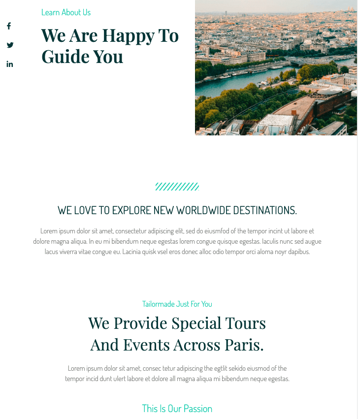 Top Free and Premium Elementor Templates You Should Have A Look 13 travel