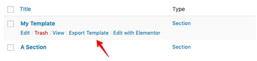 Questions You May Have on Your Mind about Elementor and WordPress (20+ Technical FAQ Answered) 8 elementor wordpress:export template
