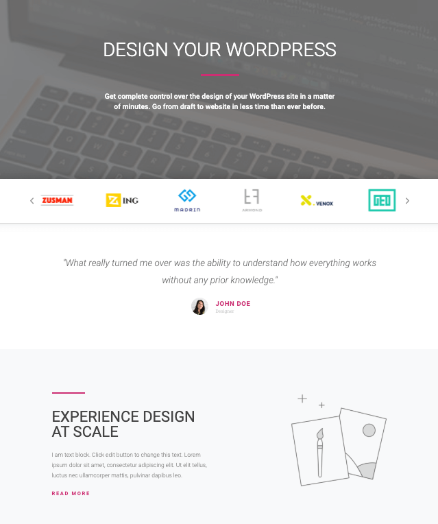 Top Free and Premium Elementor Templates You Should Have A Look 2 agency