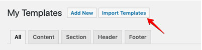 Questions You May Have on Your Mind about Elementor and WordPress (20+ Technical FAQ Answered) 10 import template:elementor wordpress