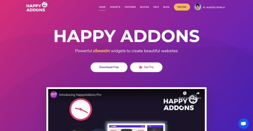 A Short Overview of HappyAddons Features (Free and Pro) 1 Happy Addons