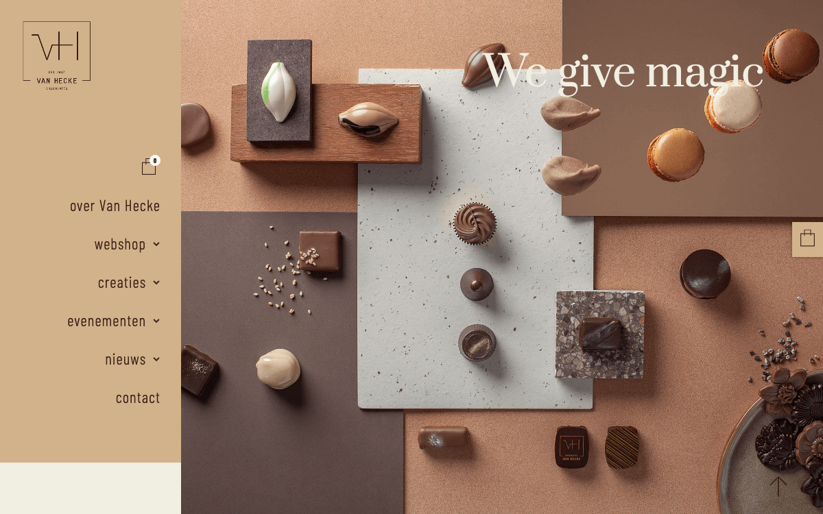 Top 10 Elementor Websites (Live Examples) 10 Chocolates Van Hecke