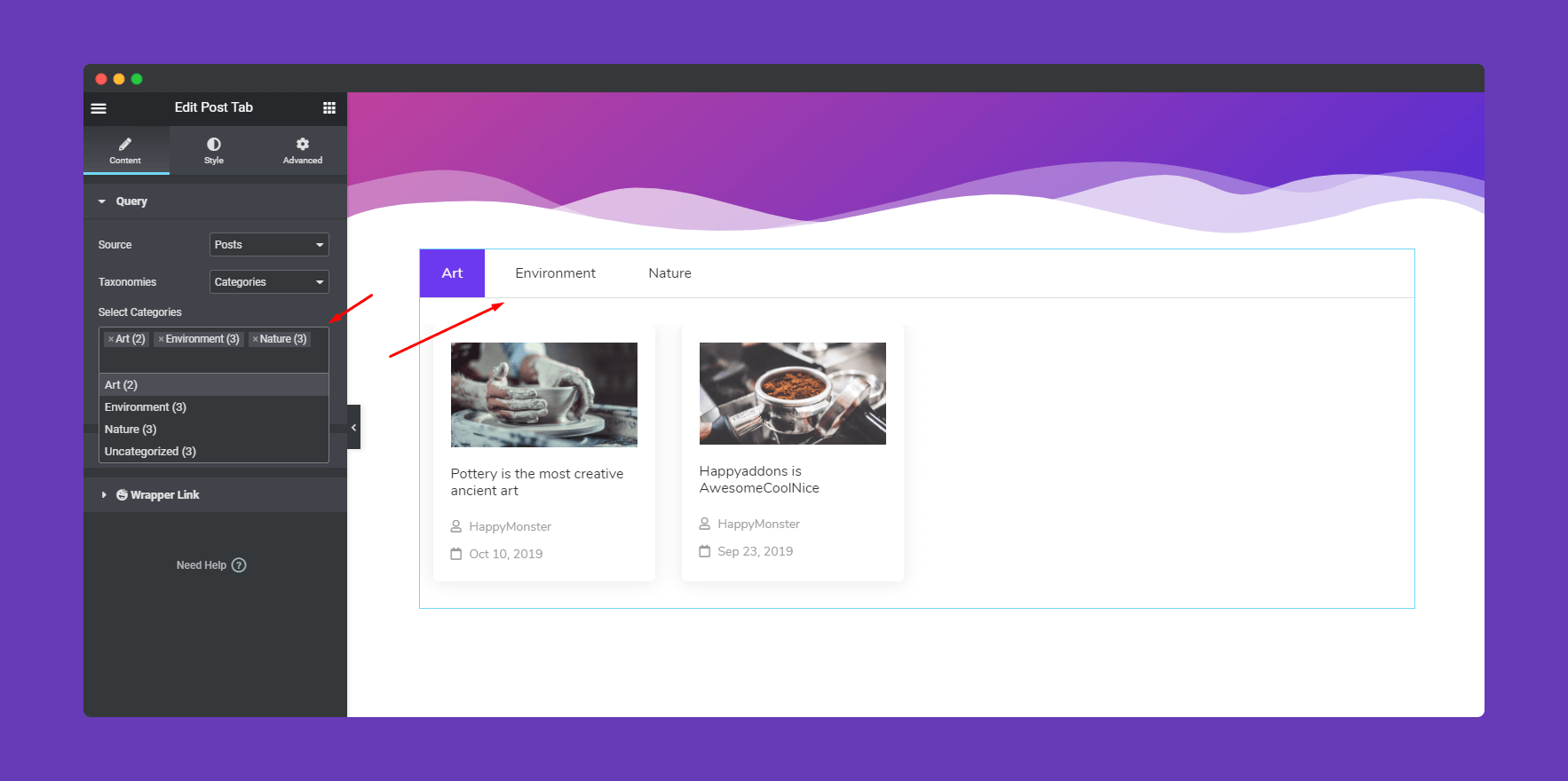 Post Tab 3 Customizing Widgets