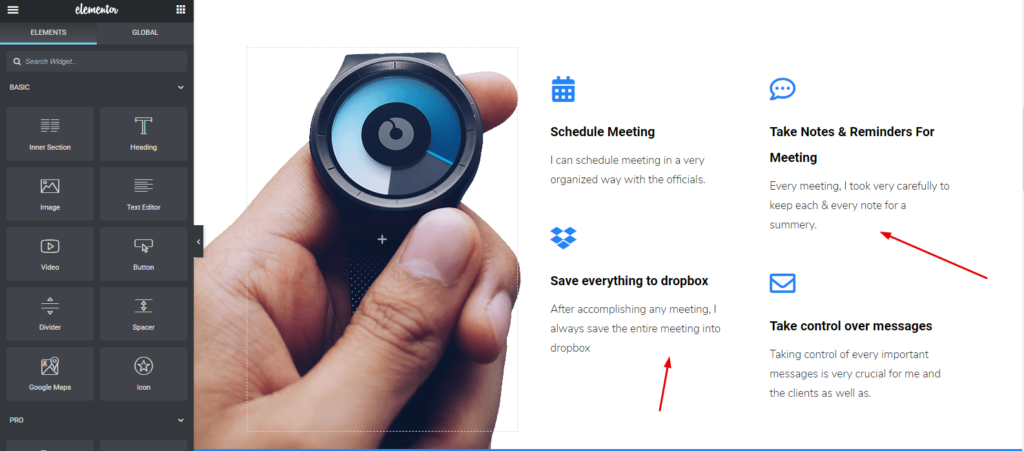 How To Create a Website with Elementor & Give It a Professional Look with Ease 8 Elementor Section