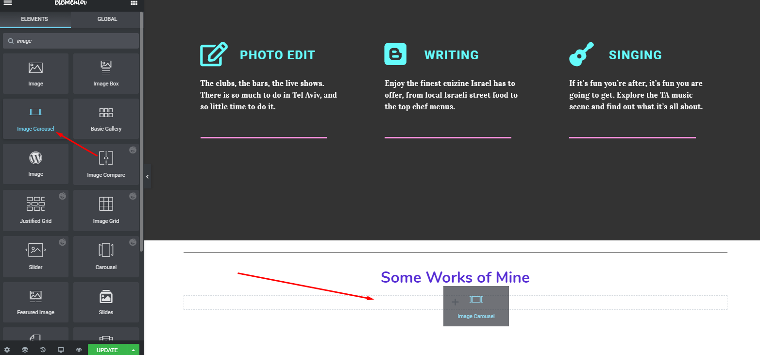 Getting Bored Staying Home in COVID-19 Outbreak? Start Your Dream Website Design with Elementor for Free! 13 Adding images