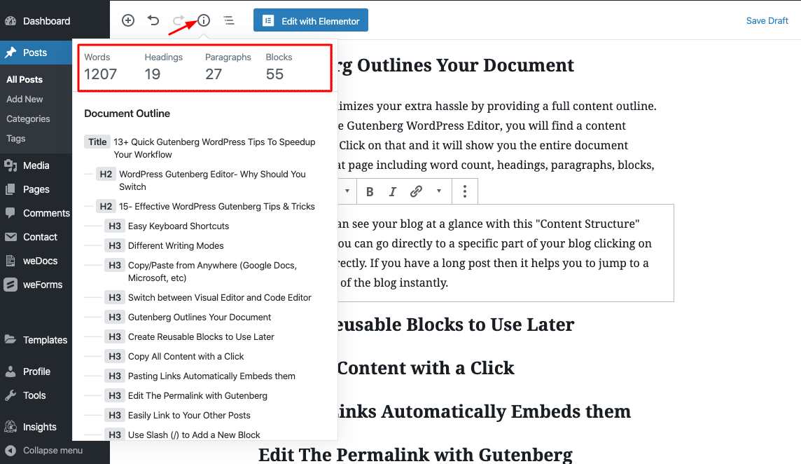 13+ Quick Gutenberg WordPress Tips To Speedup Your Workflow 5 gutenberg editor
