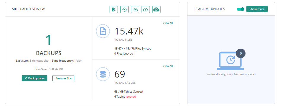 Why Use BlogVault - A Complete WordPress Backup Plugin 4 incremental wordpress backup