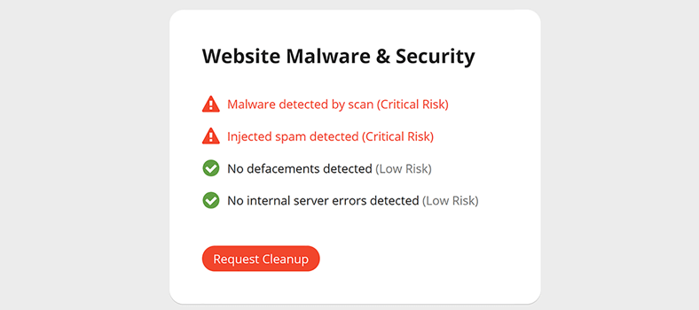 How To Remove Malware From Your WordPress Site (5 Easy Ways) 3 How to remove malware by scanning
