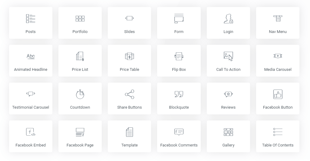 The Elementor WordPress Plugin: Ultimate Story From The Beginning 6 Elementor Pro elements