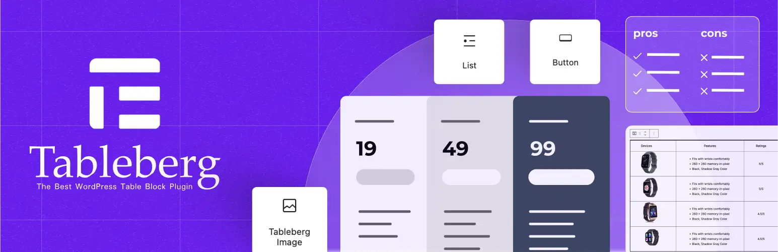 7+ Best Gutenberg Block Plugins to Enrich Your Content Outlook 5 Tableberg