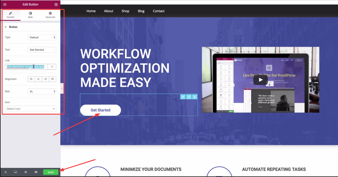 How to Add Anchor Links in Elementor (Step by Step Guide) 6 Choose the anchor text