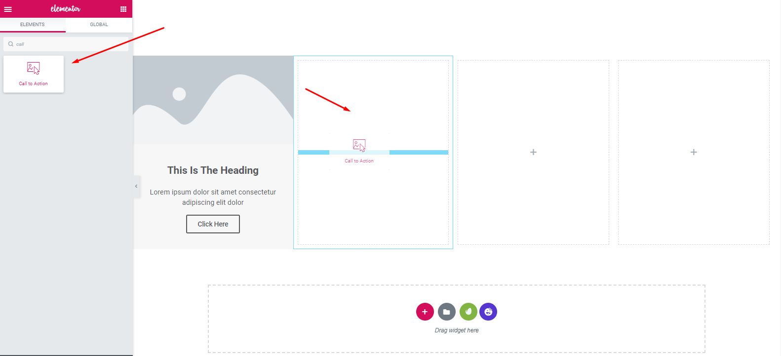 How To Create a Travel Website with WordPress and Elementor In Under an Hour 27 Call To Action widget of Elementor