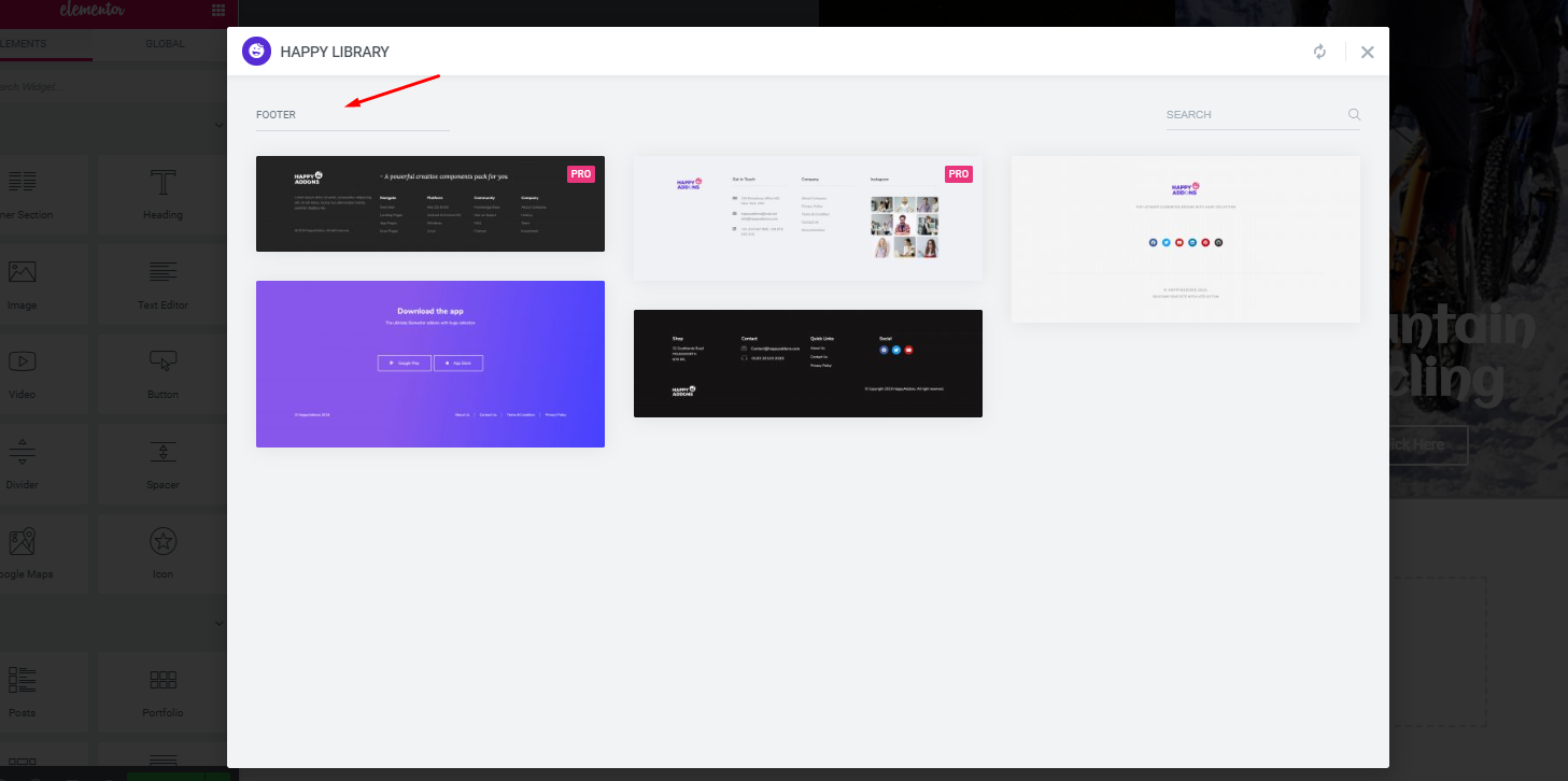 How To Create a Travel Website with WordPress and Elementor In Under an Hour 36 Adding Footer 1