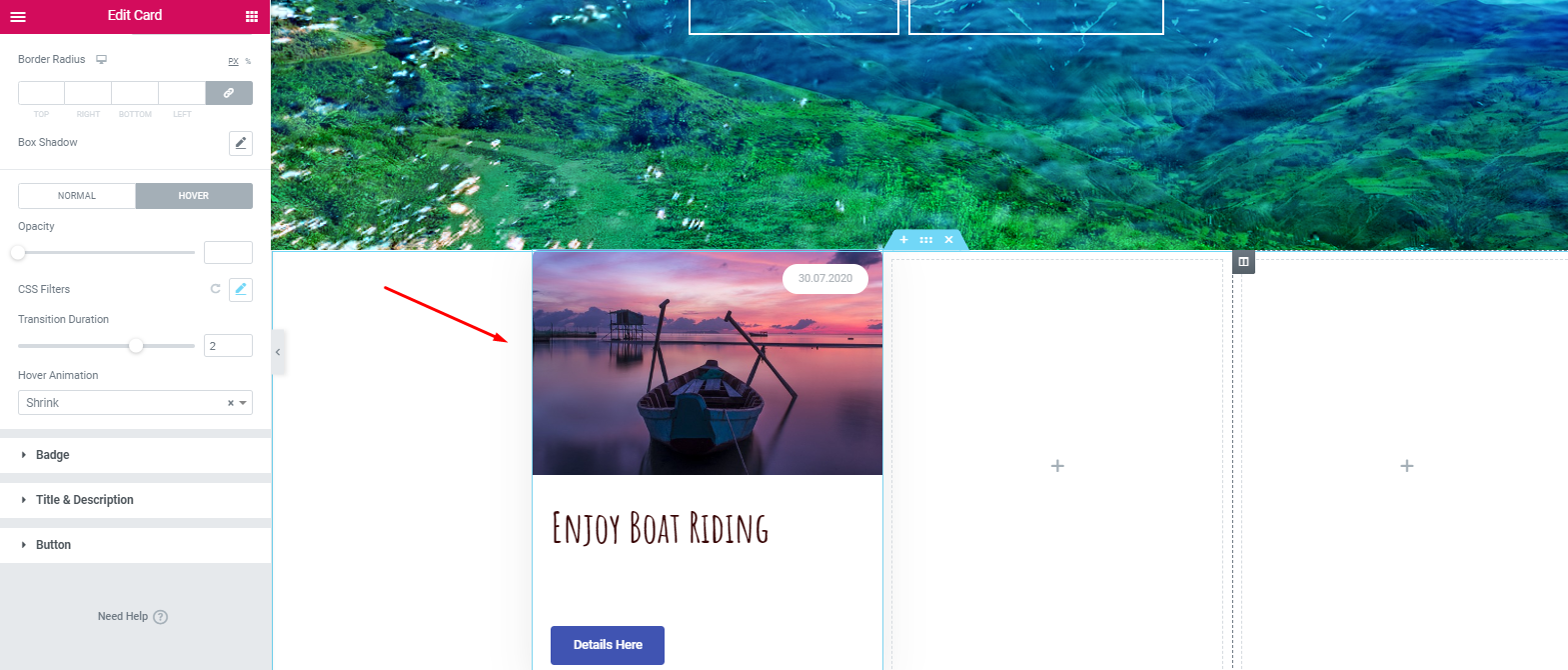 How To Create a Travel Website with WordPress and Elementor In Under an Hour 19 Design a travel website