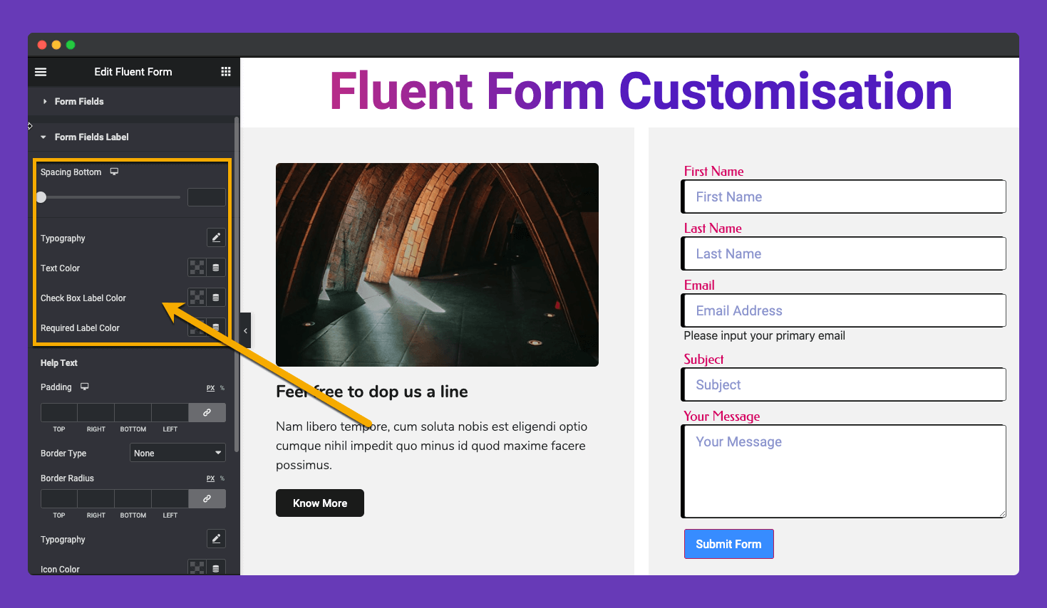 Fluent Form Widget 5 Happyaddons Fluent Form 5