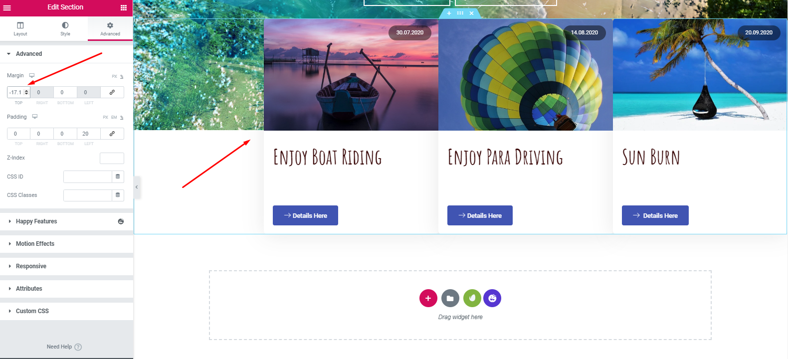 How To Create a Travel Website with WordPress and Elementor In Under an Hour 21 Design a travel website