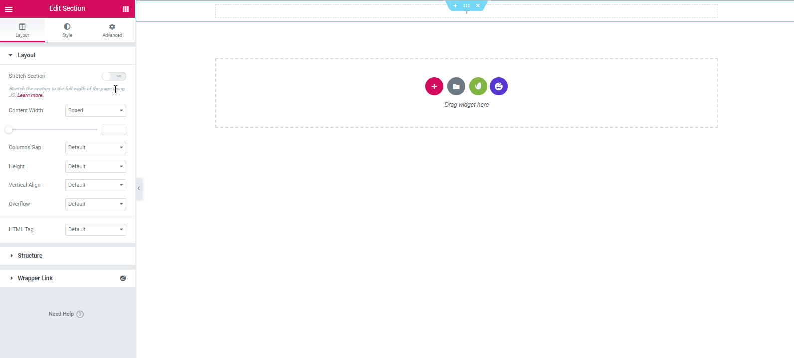 How To Create a Travel Website with WordPress and Elementor In Under an Hour 5 Selecting Section