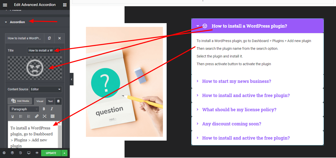 Most Useful Website Designing Templates: Shape Your Ideas within Minutes 20 FAQ block website designing template