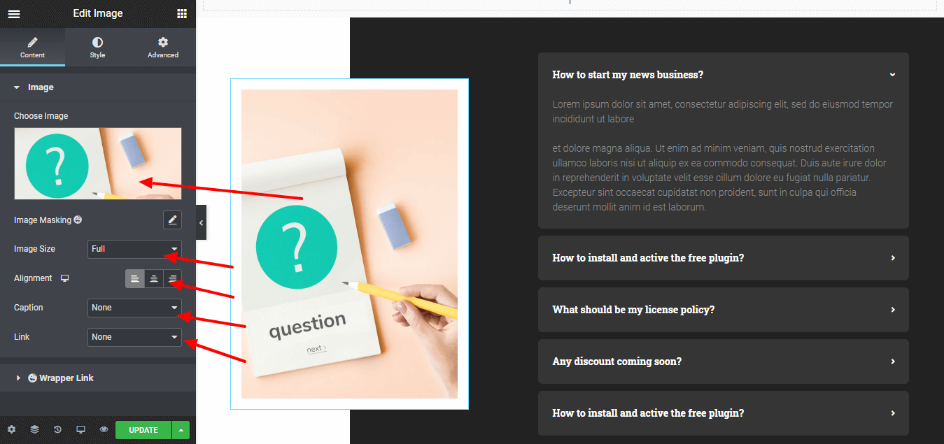 Most Useful Website Designing Templates: Shape Your Ideas within Minutes 18 FAQ block