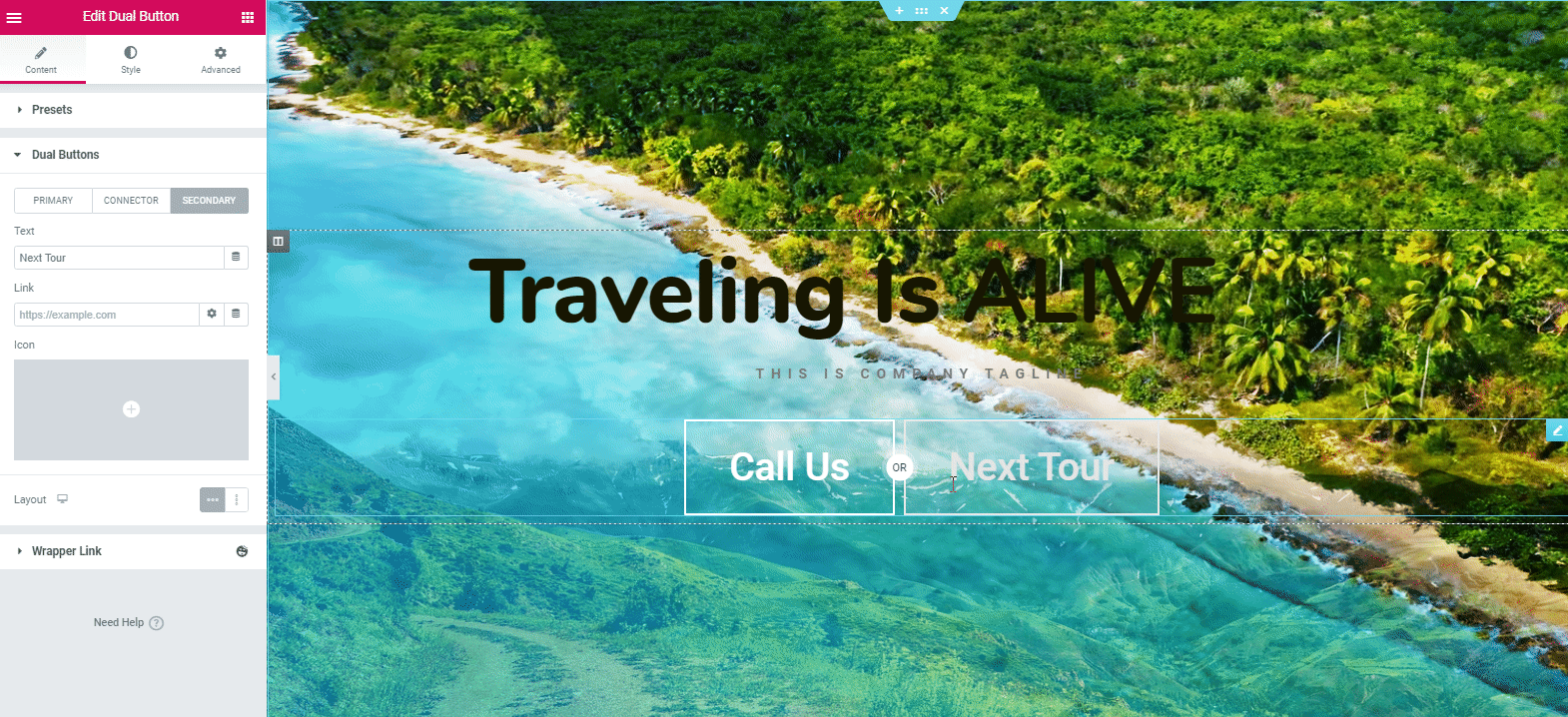 How To Create a Travel Website with WordPress and Elementor In Under an Hour 14 final touch 1