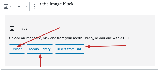 Answers to Frequently Asked Questions (FAQ) on Gutenberg Block Editor 11 add image in gutenberg two