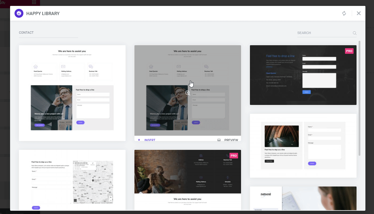 Introducing How to Use Templates: 400+ Happy Templates Available 12 How to use a contact form