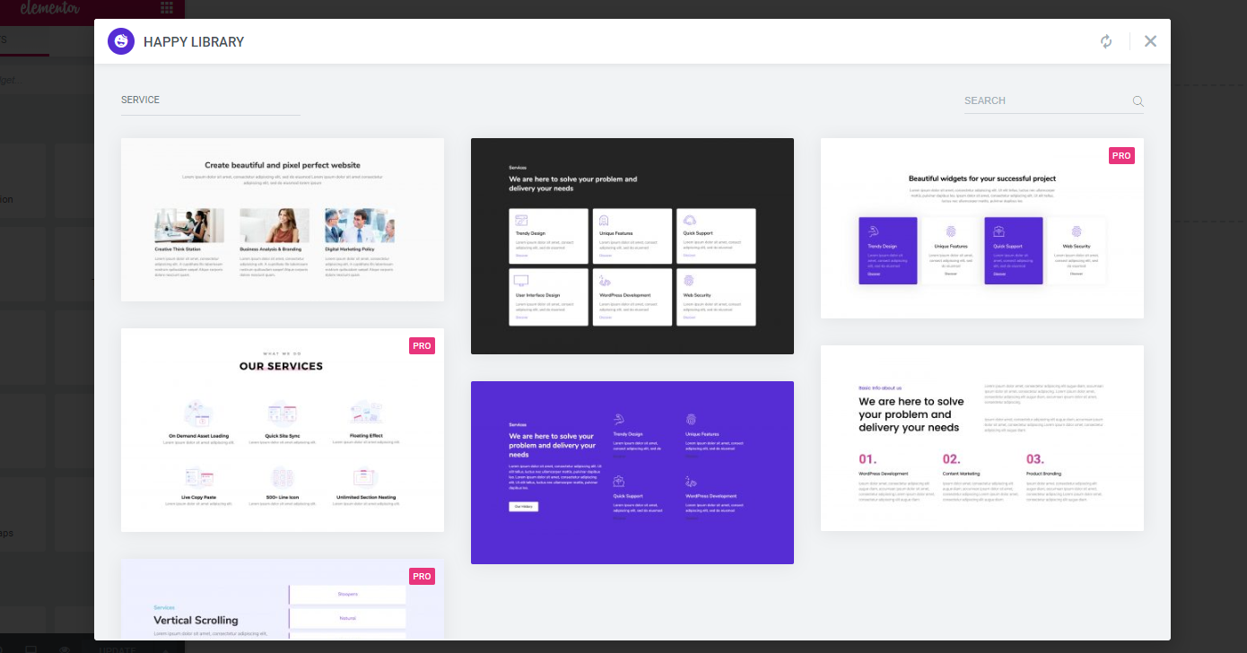 Introducing How to Use Templates: 400+ Happy Templates Available 8 How to add a service template
