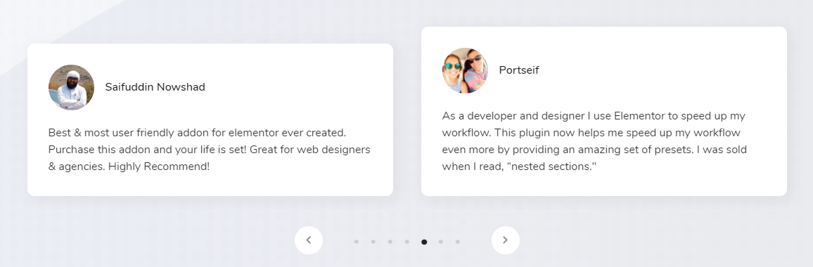 Landing Page Best Practices to Increase Your Sales 5 add testimonials in the landing page for proof
