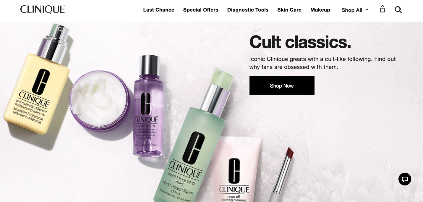 7 Effective Tips to Choose Best Color For Website That Increase Sales 7 clinique-color-scheme