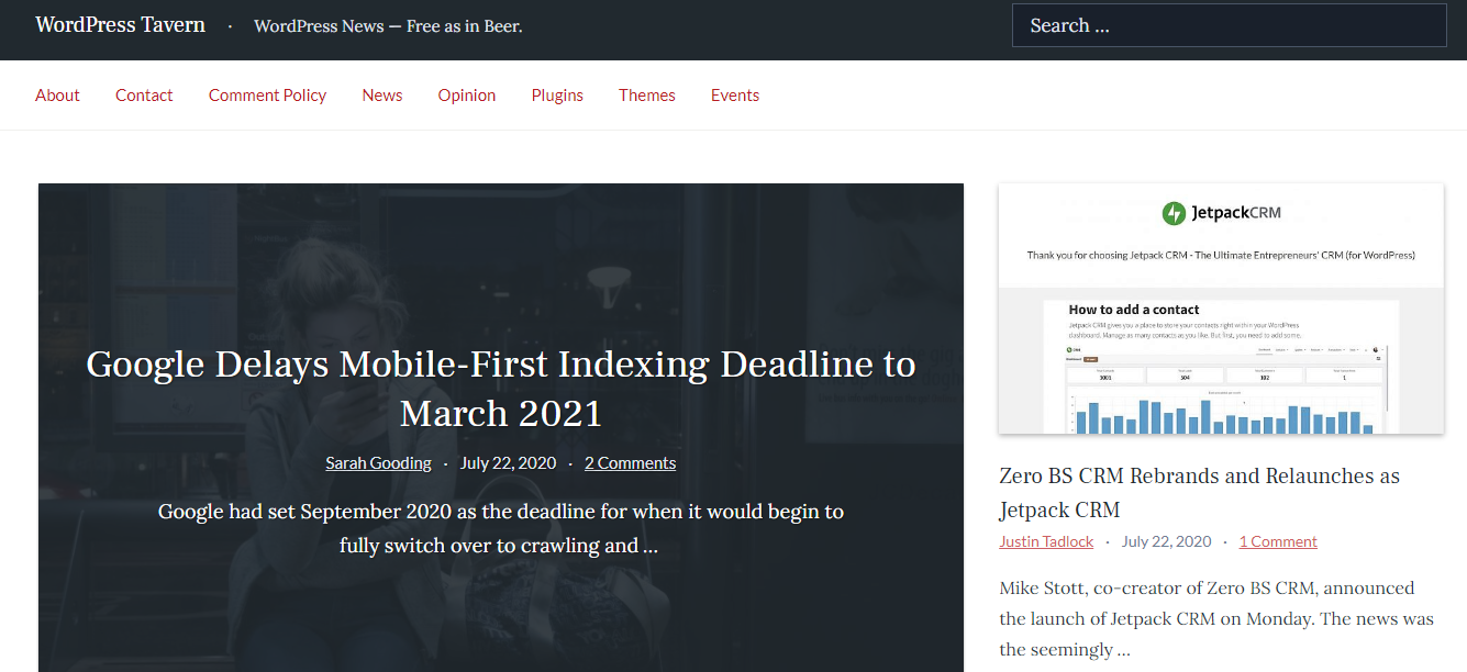 20 Best WordPress Blogs You Should Follow 2 WP Tavern
