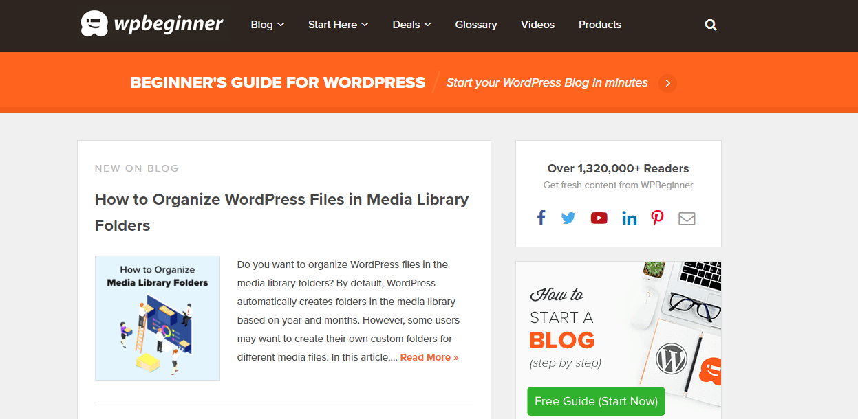 20 Best WordPress Blogs You Should Follow 3 WPBeginner